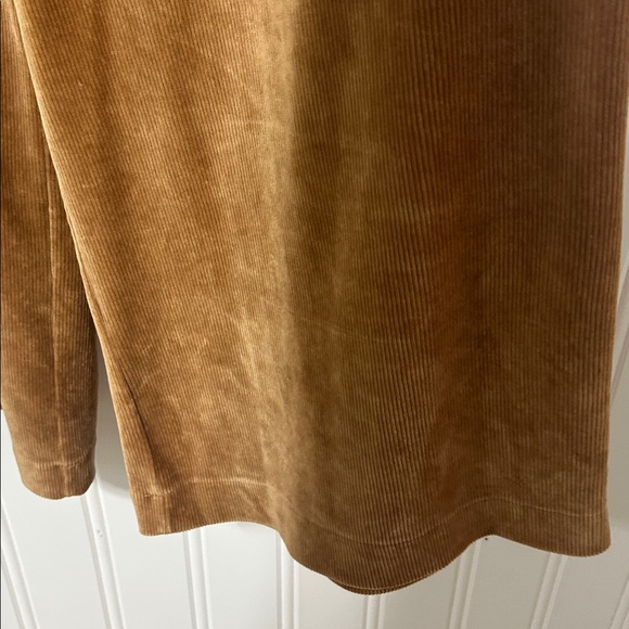 Madewell Texture & Thread Pleated Wide-Leg Corduroy Pants Large L - Picture 3 of 7